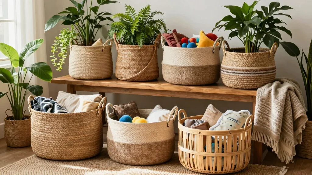 14 Storage Basket Ideas for Every Room Style and Clutter Problem