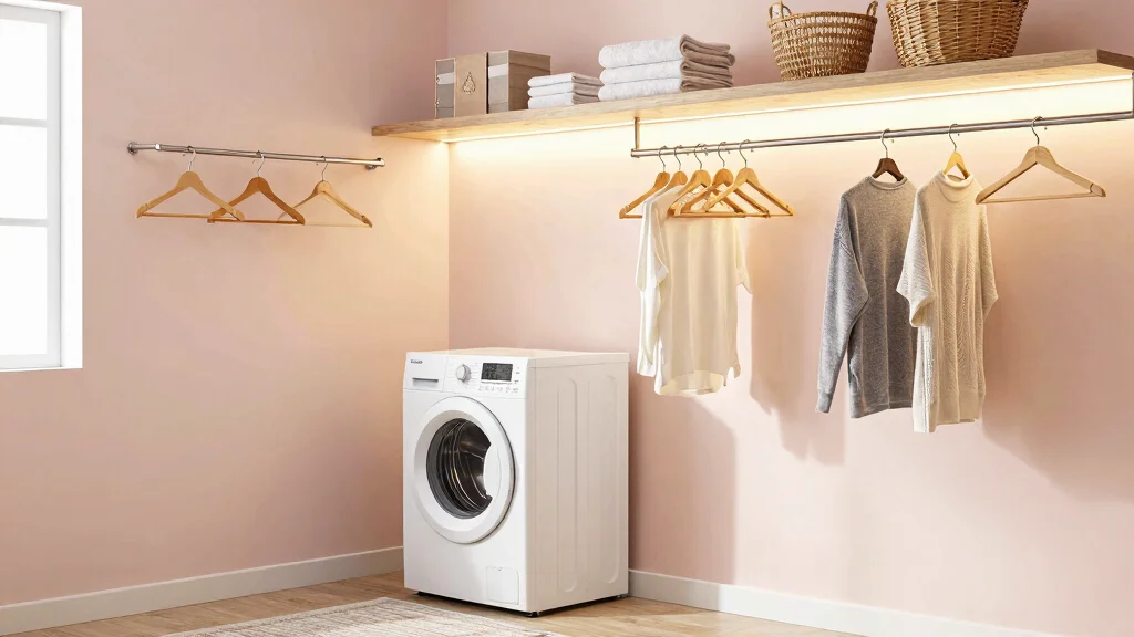 15 Laundry Room Clothes Hanger Ideas for a Functional Organized Space - marketfurniture.blog