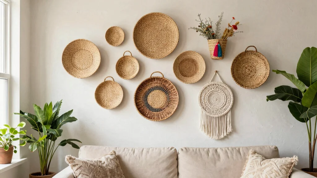12 Wall Hanging Basket Ideas for a Boho Layered Natural Decor - marketfurniture.blog