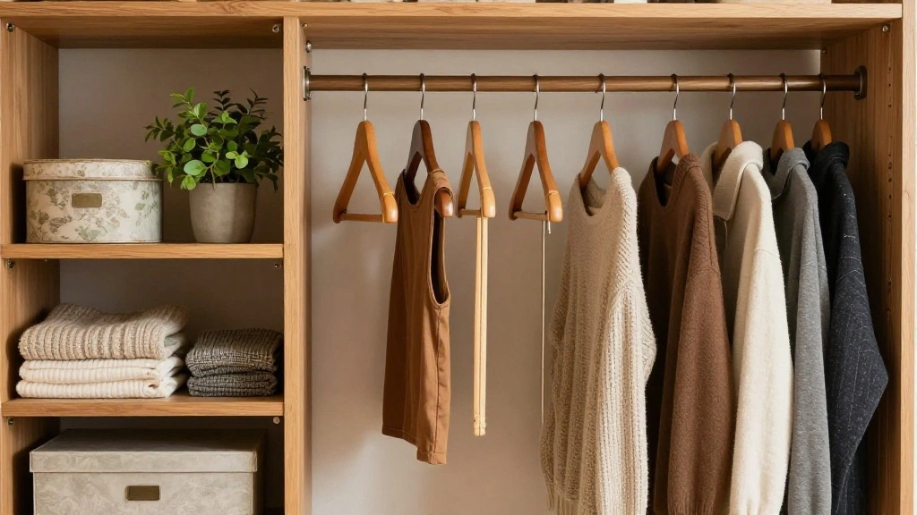 12 Vintage Wooden Clothes Hanger Ideas for a Warm Classic Closet - marketfurniture.blog