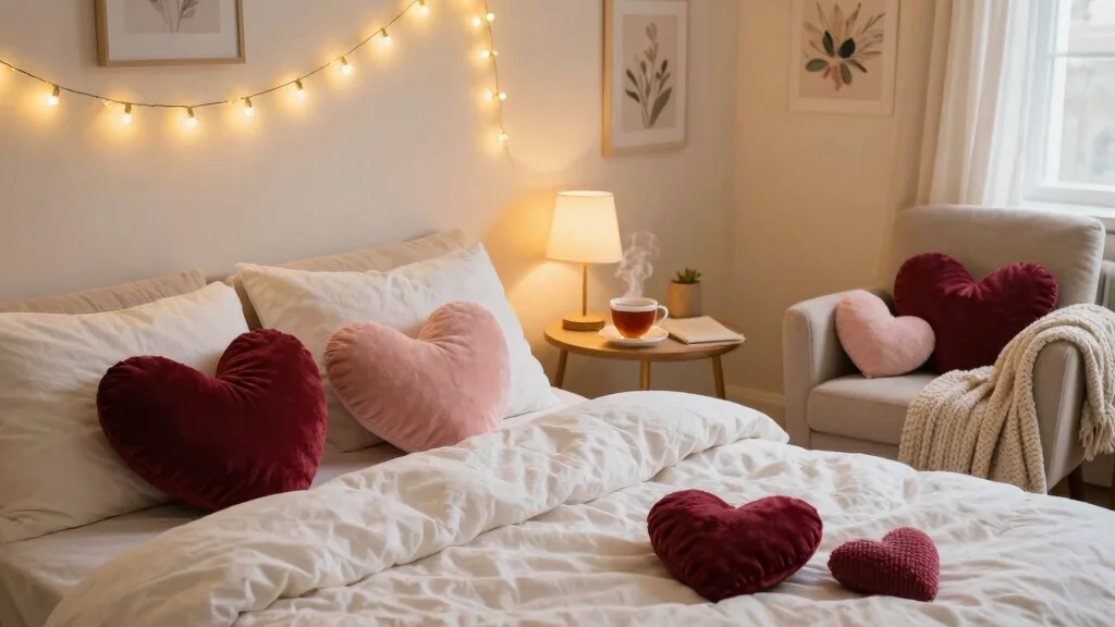 11 Heart-Shaped Pillow Ideas for a Sweet Romantic Home Accent – cbconceptfurniture.blog