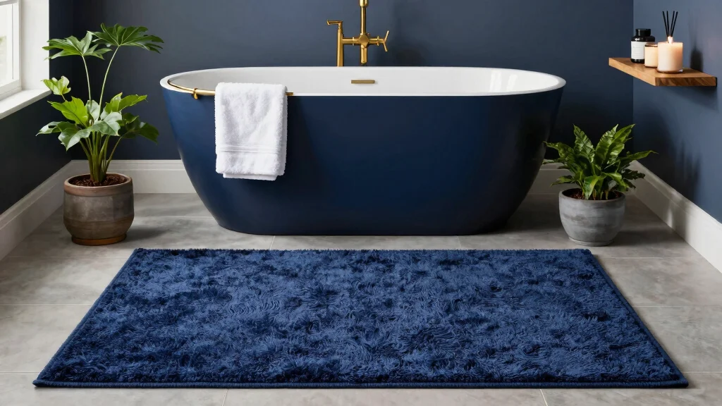 12 Navy Blue Bathroom Rug Ideas for a Rich Classic Floor Layer – cbconceptfurniture.blog