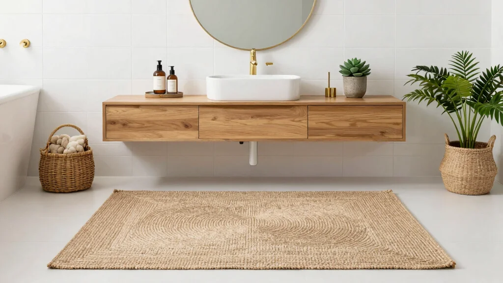 11 Eco-Friendly Half-Circle Bathroom Rug Ideas for Sustainable Home Decor – cbconceptfurniture.blog