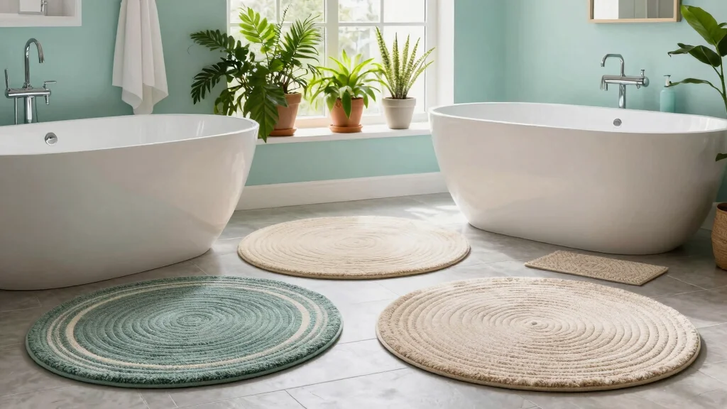 12 Round Bathroom Rug Ideas for a Soft Sculptural Floor Detail – cbconceptfurniture.blog